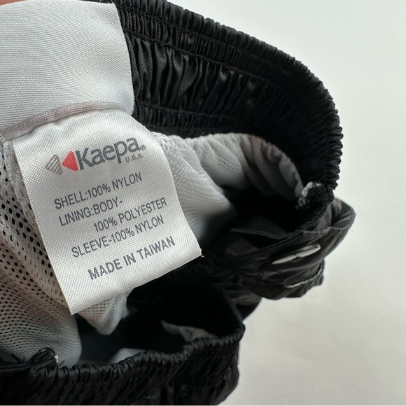 Kaepa Black Side Snap Leg Athletic Style Wind Pants Large - Picture 10 of 11